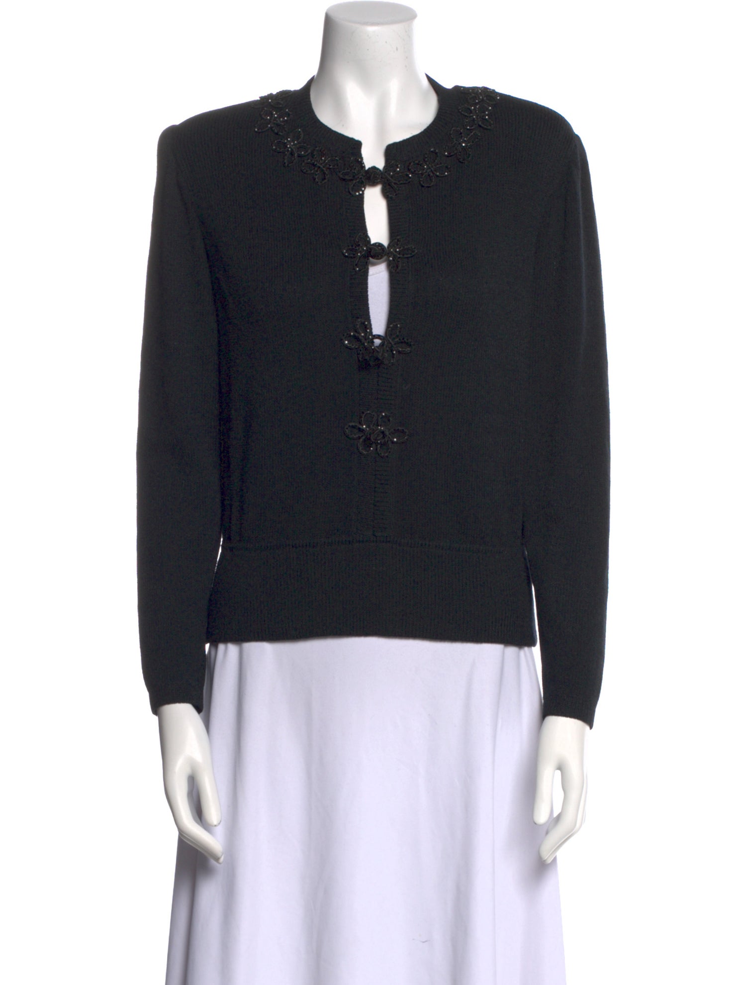 St. John Evening Vintage Crew Neck Sweater