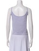 St. John Evening V-Neck Sleeveless Top