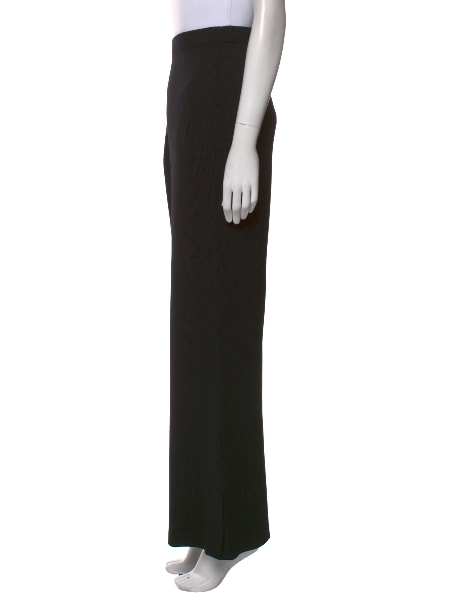 St. John Evening Wool Wide Leg Pants