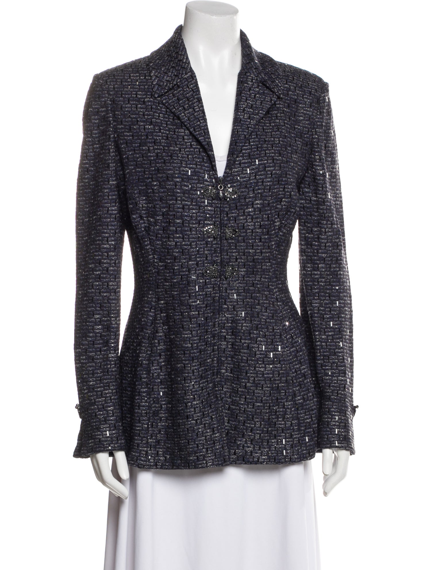 St. John Evening Printed Blazer