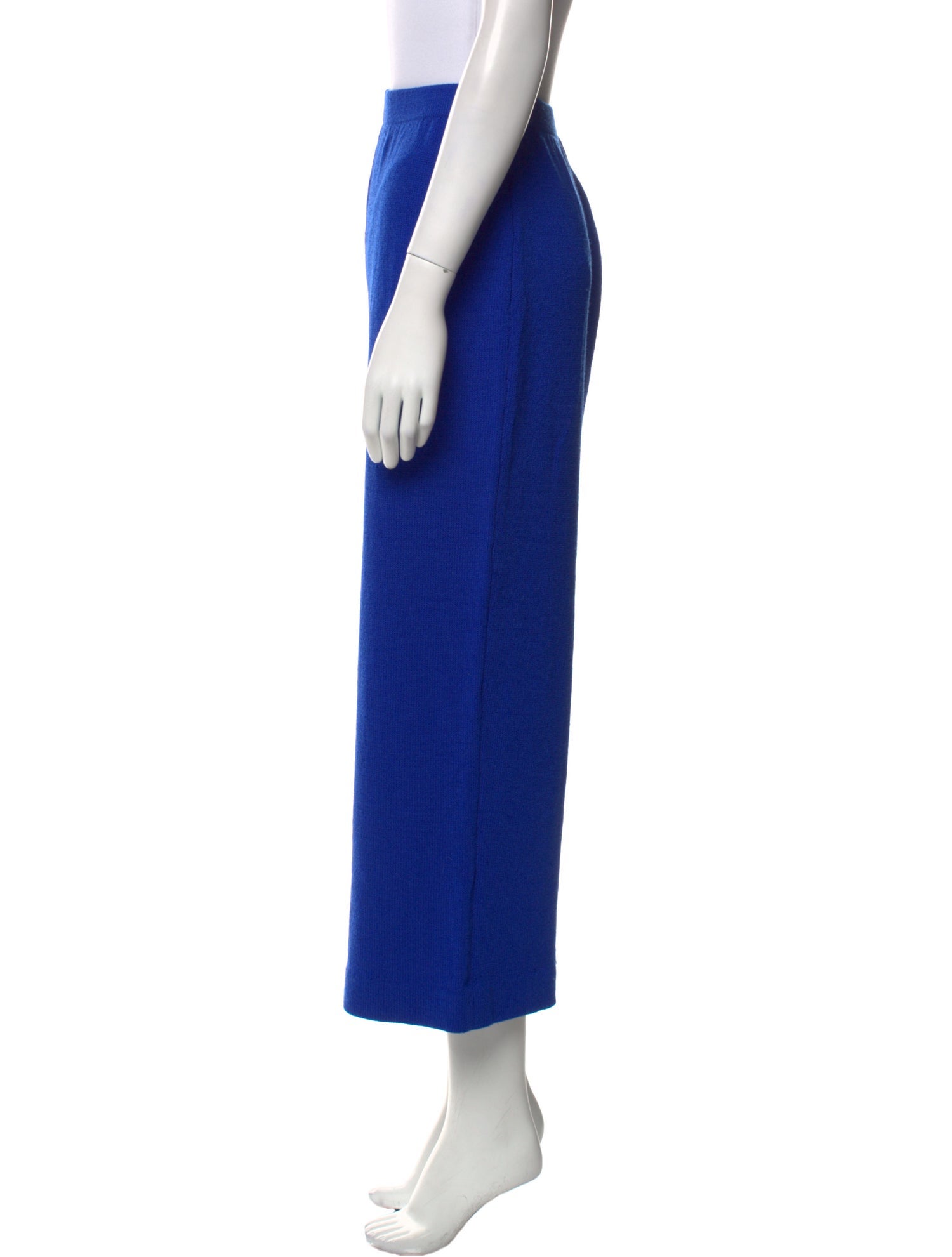 St. John Evening Wool Wide Leg Pants