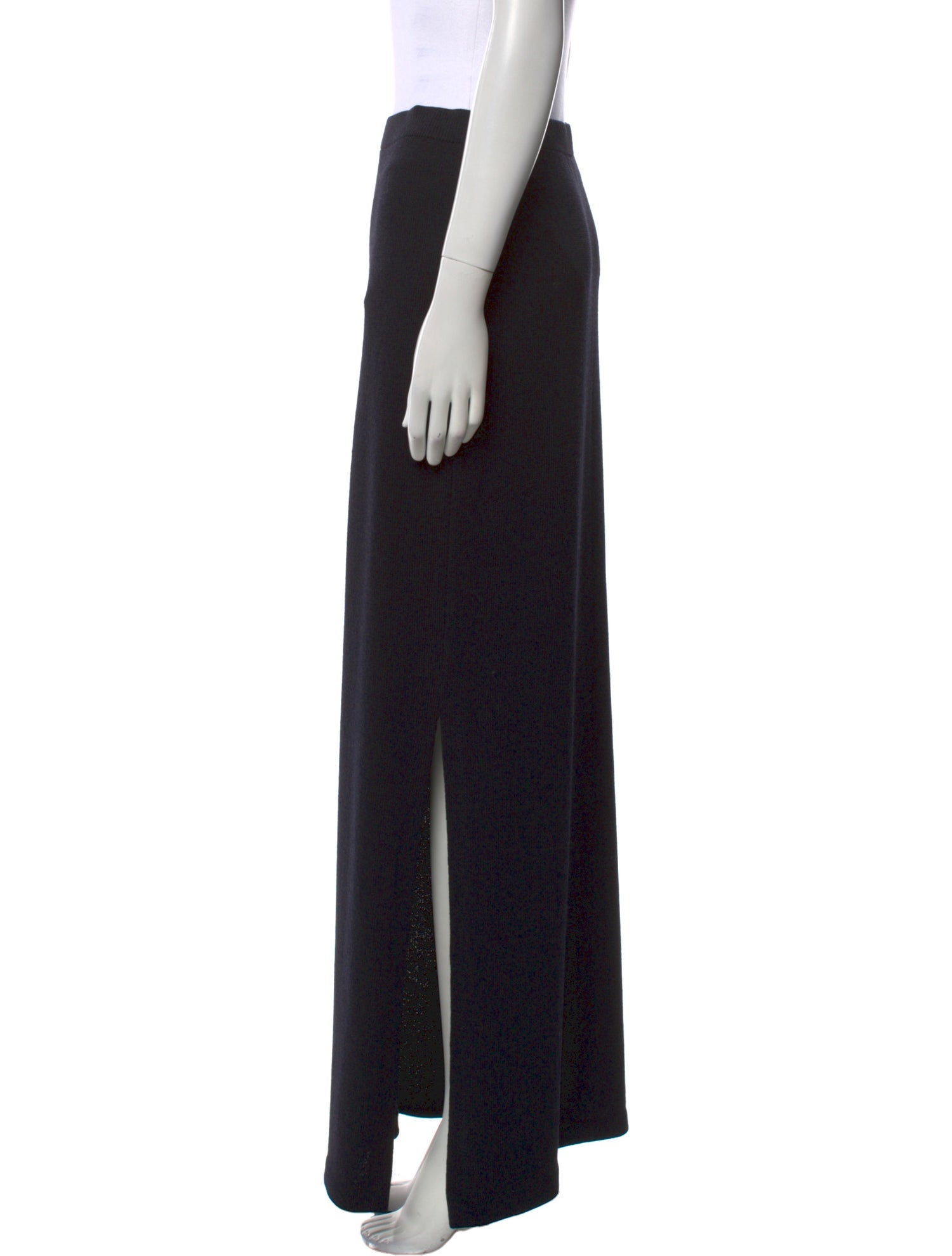 St. John Evening Pleated Accents Long Skirt