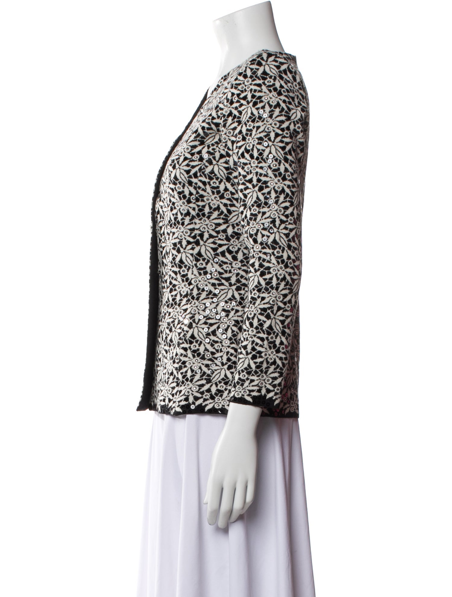 St. John Evening Printed Jacket