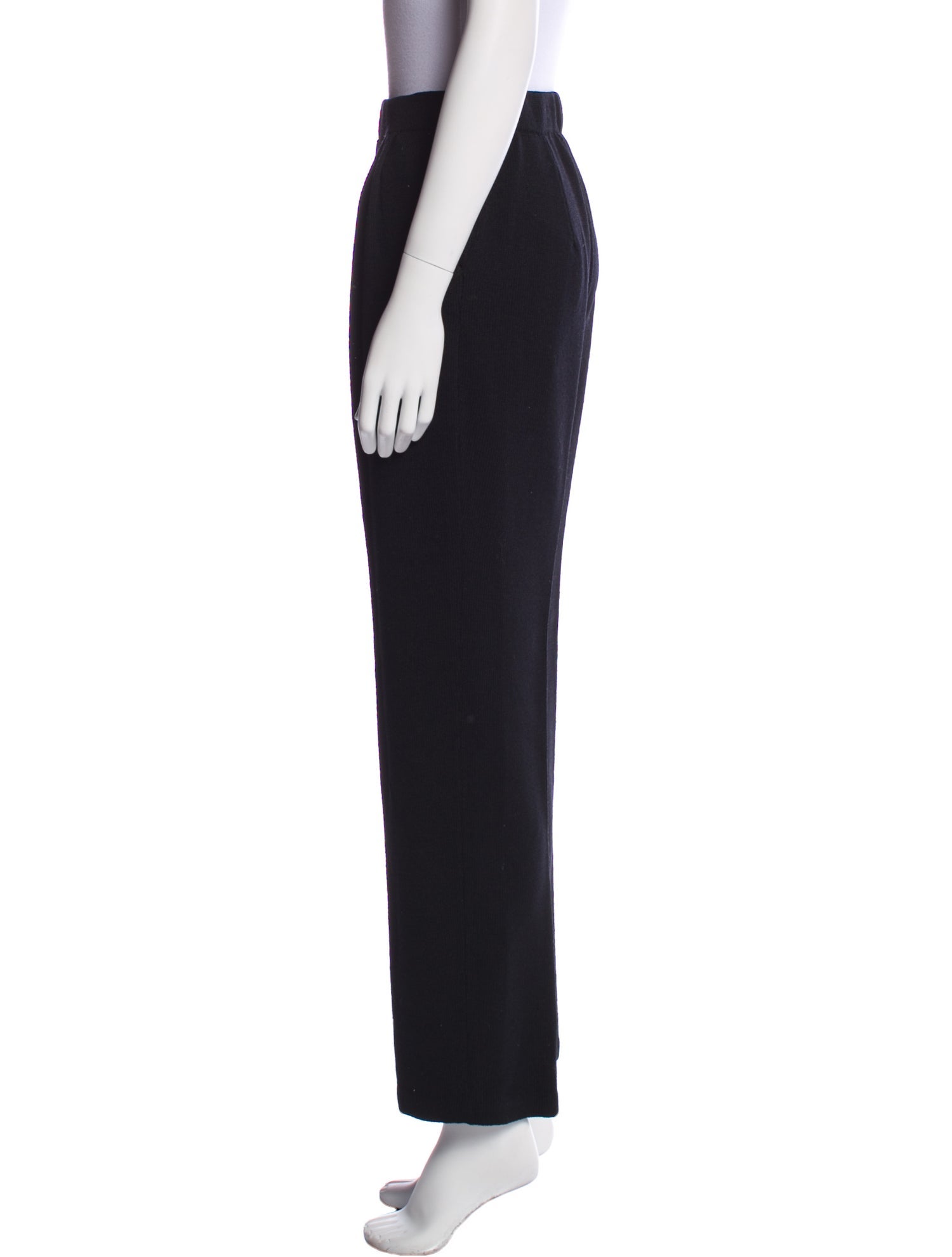 St. John Evening Wool Straight Leg Pants