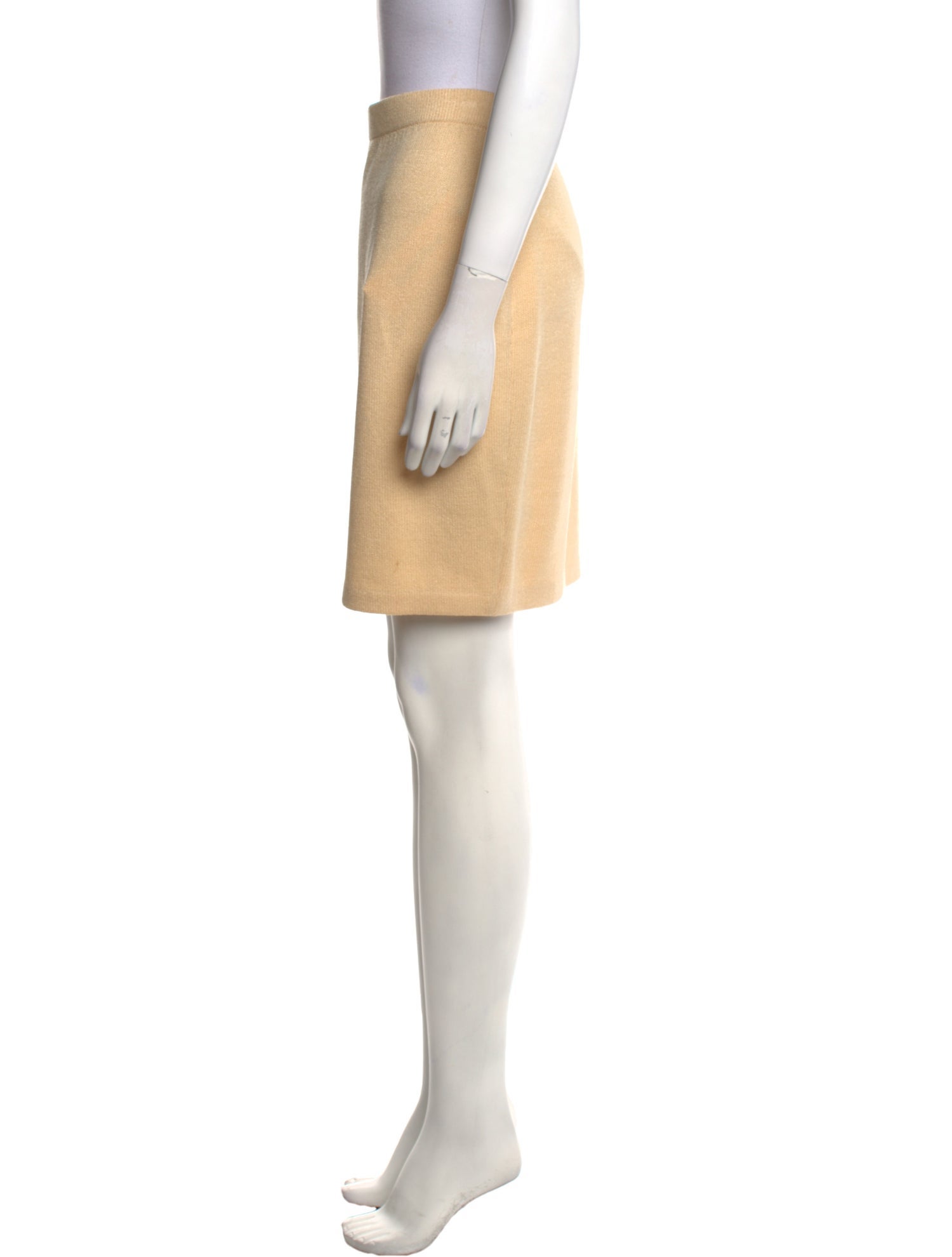 St. John Evening Glitter Accents Mini Skirt