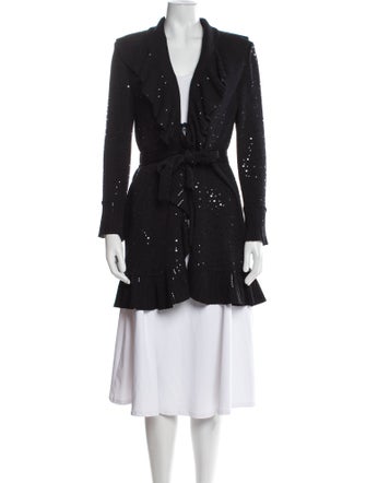 St. John Evening Cashmere V-Neck Sweater