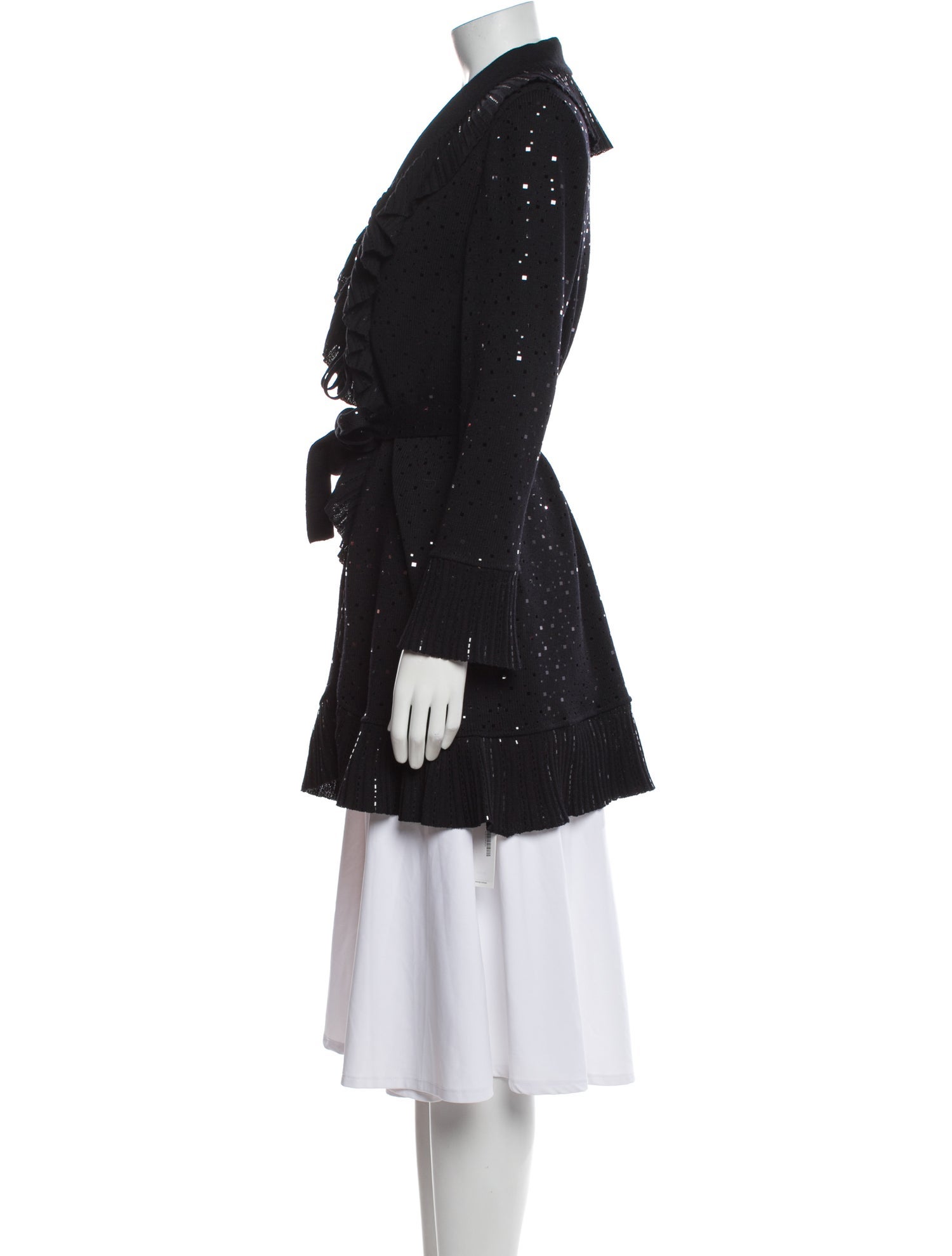 St. John Evening Cashmere V-Neck Sweater