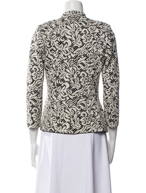 St. John Evening Floral Print Evening Jacket