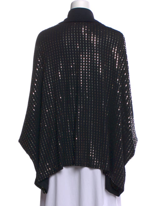 St. John Evening Wool Open Front Sweater