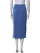 St. John Evening Wool Midi Length Skirt