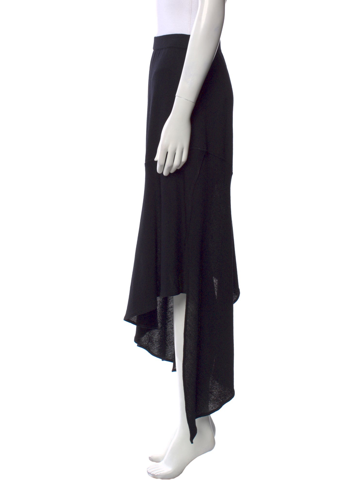 St. John Evening Wool Midi Length Skirt