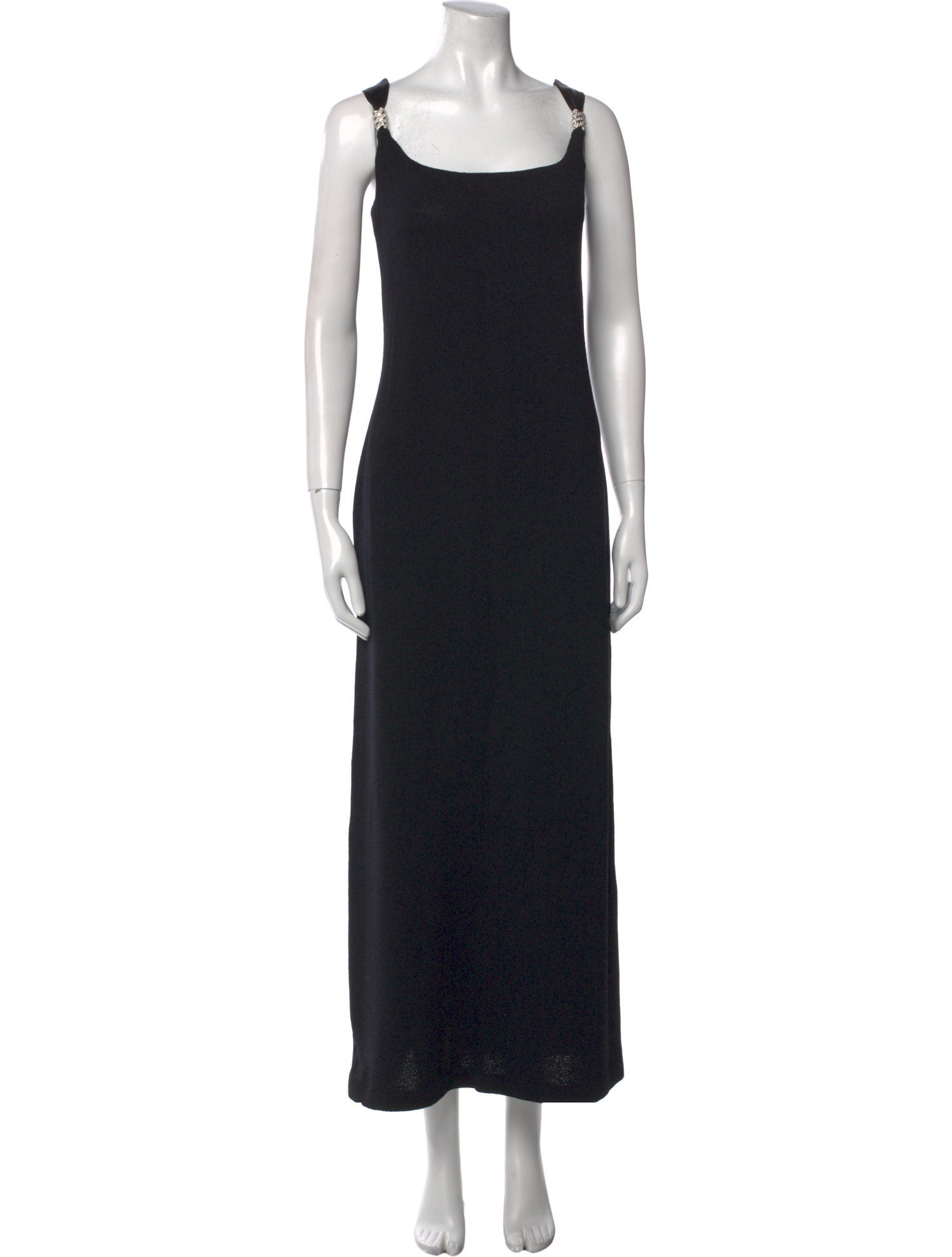 St. John Evening Wool Long Dress