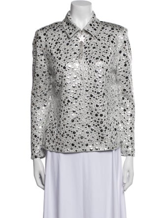 St. John Evening Printed Blazer