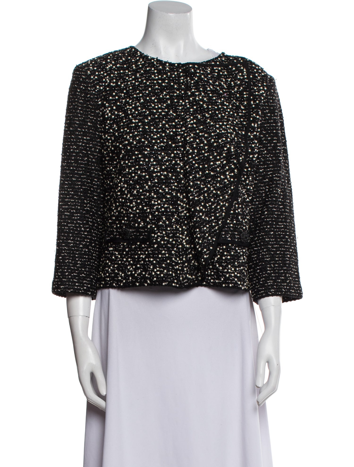 St. John Evening Tweed Pattern Jacket