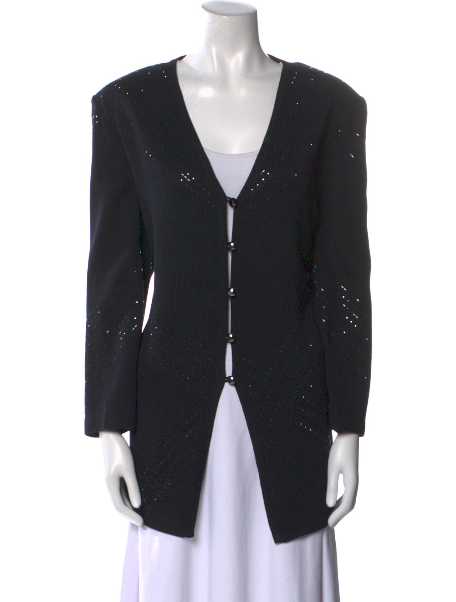 St. John Evening V-Neck Sweater