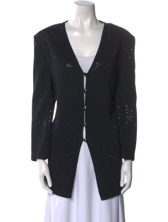 St. John Evening V-Neck Sweater