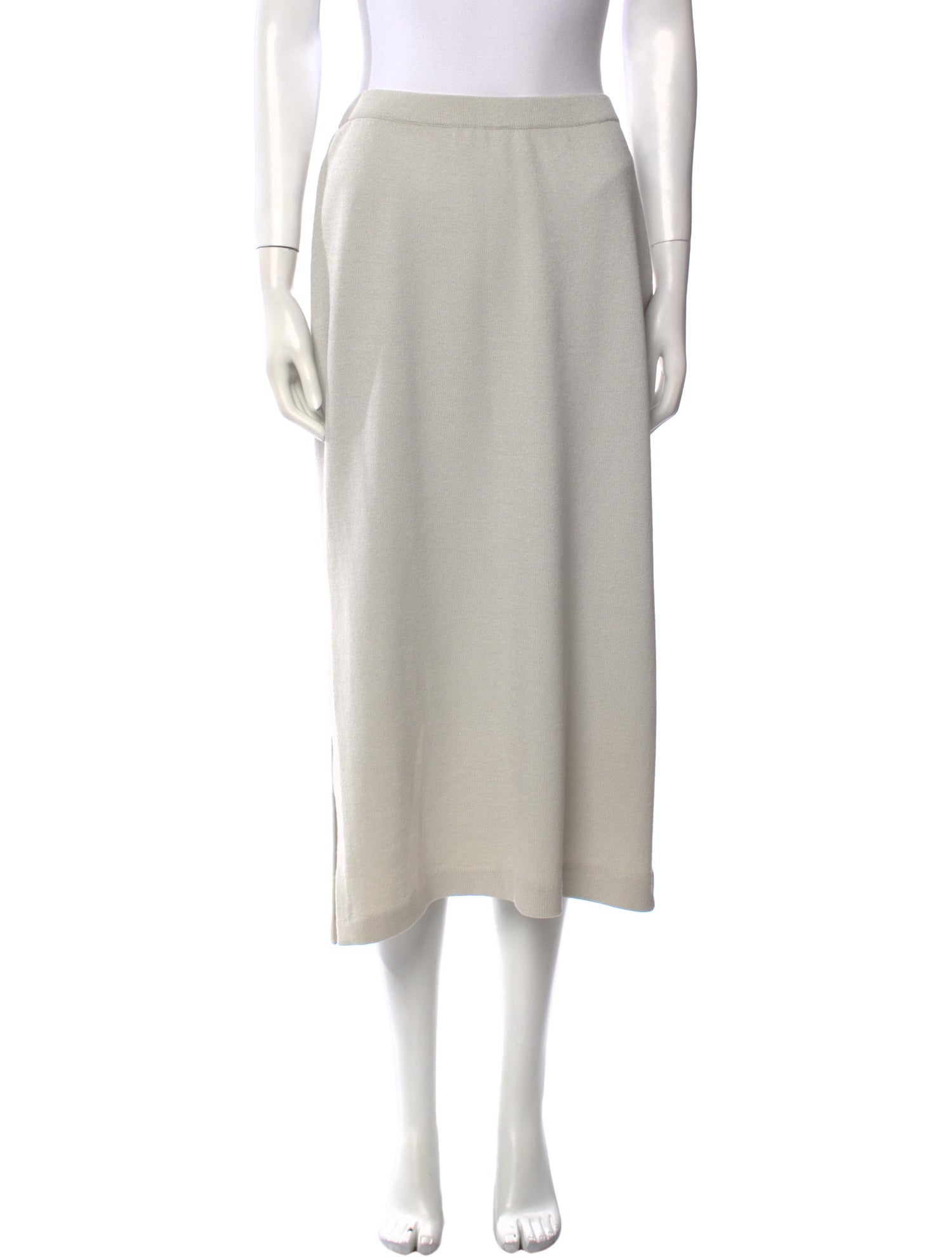 St. John Evening Midi Length Skirt