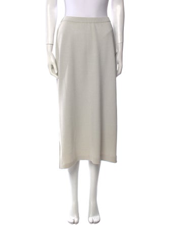 St. John Evening Midi Length Skirt