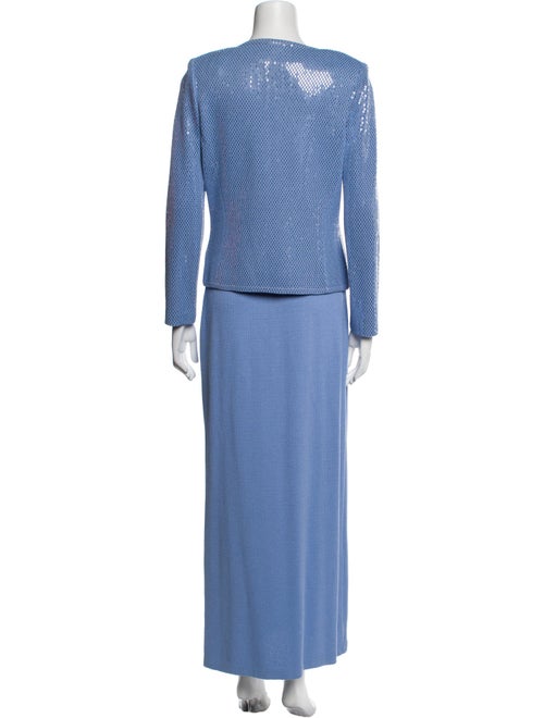 St. John Evening Wool Skirt Set