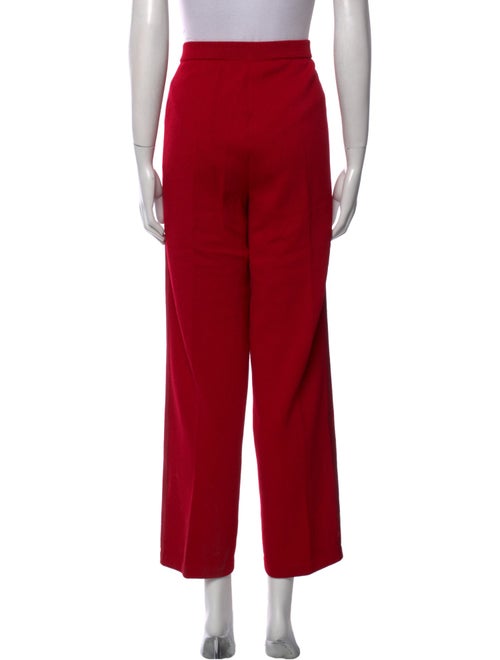 St. John Evening Wool Straight Leg Pants