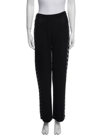 St. John Evening Wool Wide Leg Pants