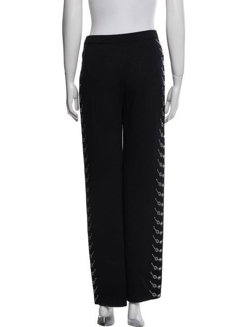 St. John Evening Wool Wide Leg Pants