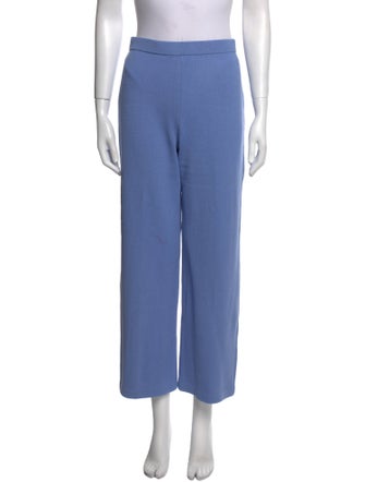 St. John Evening Wool Straight Leg Pants