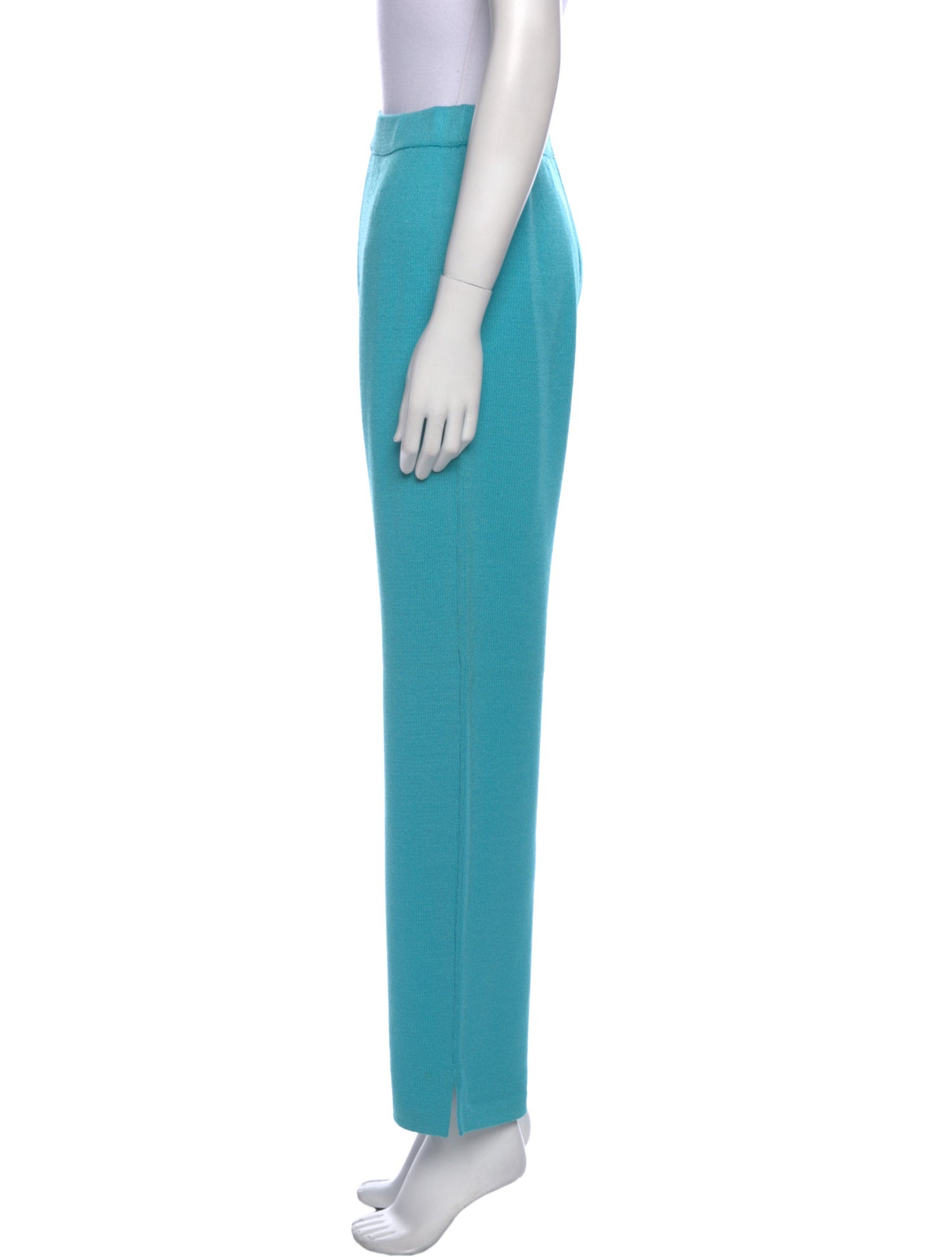 St. John Evening Wool Straight Leg Pants