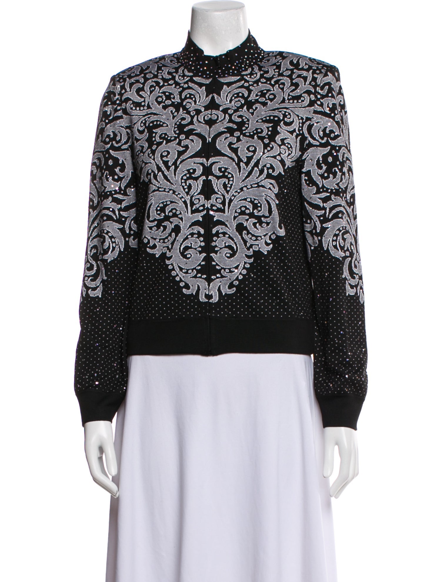 St. John Evening Printed Evening Jacket