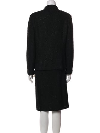 St. John Evening Crystal Embellishments Skirt Set