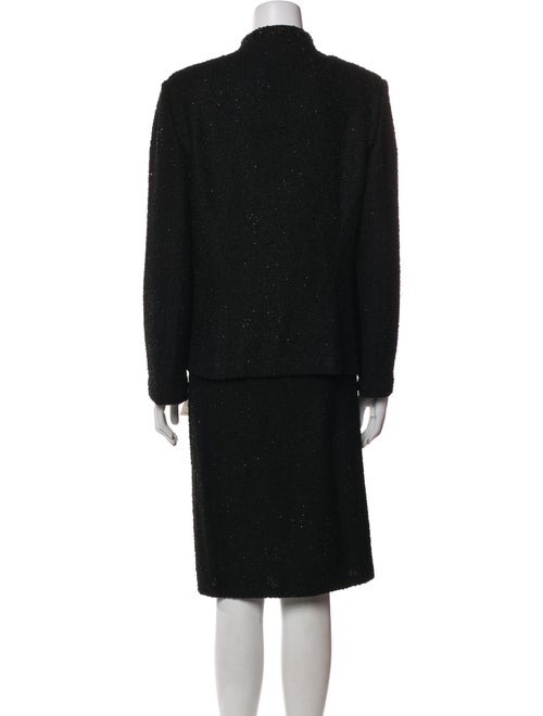 St. John Evening Crystal Embellishments Skirt Set