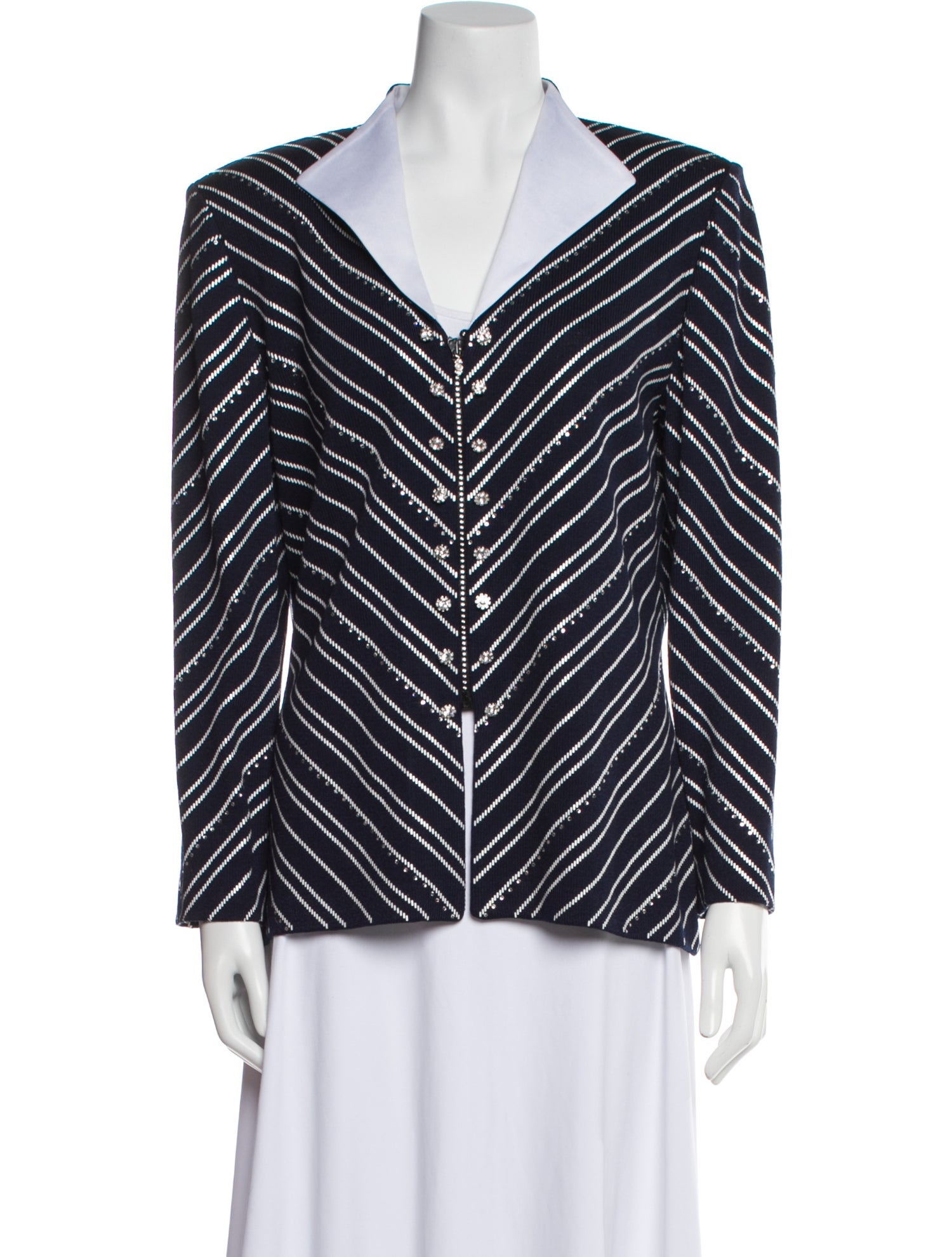 St. John Evening Striped Jacket