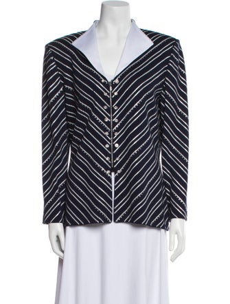 St. John Evening Striped Jacket