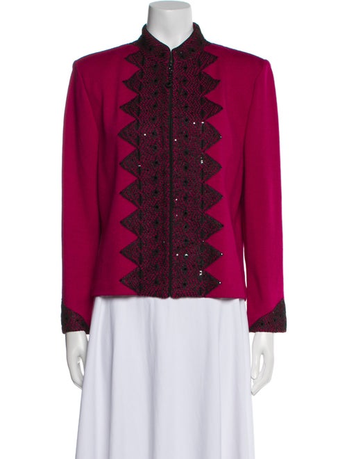 St. John Evening Printed Evening Jacket