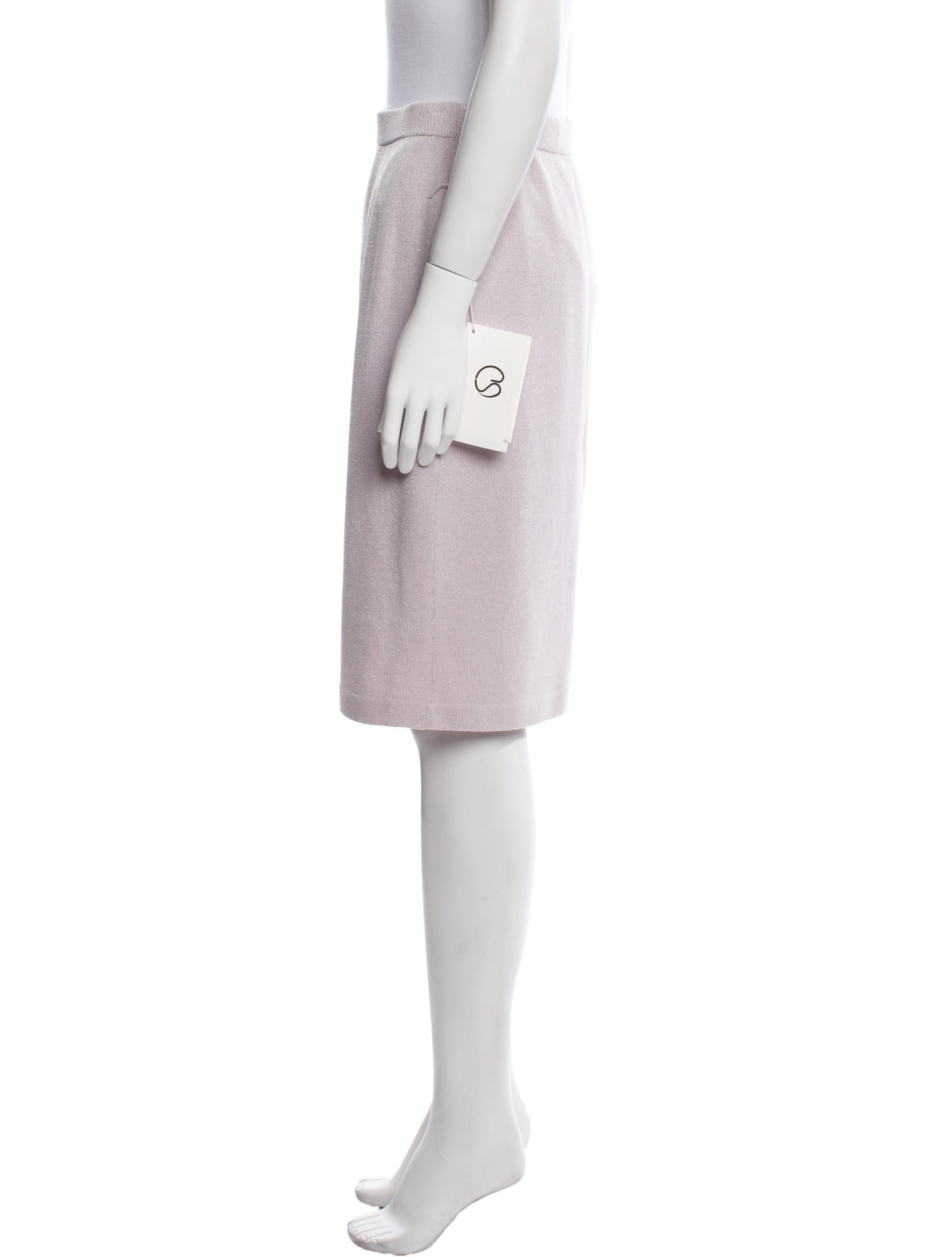 St. John Evening Glitter Accents Knee-Length Skirt w/ Tags