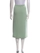 St. John Evening Wool Midi Length Skirt