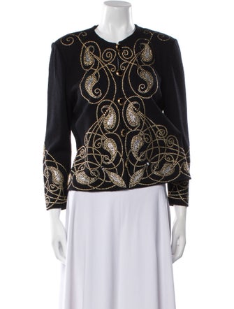 St. John Evening Printed Evening Jacket