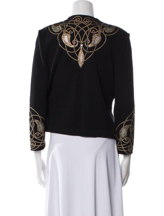 St. John Evening Printed Evening Jacket