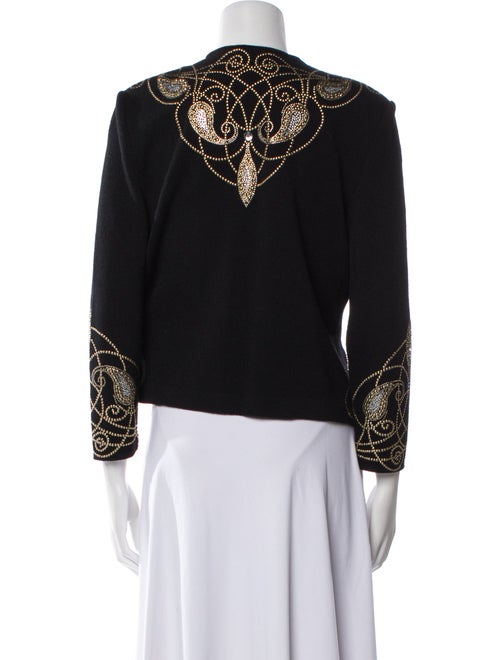 St. John Evening Printed Evening Jacket