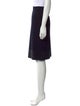 St. John Evening Wool Knee-Length Skirt