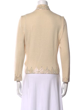St. John Evening Mock Neck Sweater