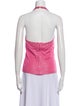St. John Evening Halterneck Sleeveless Top