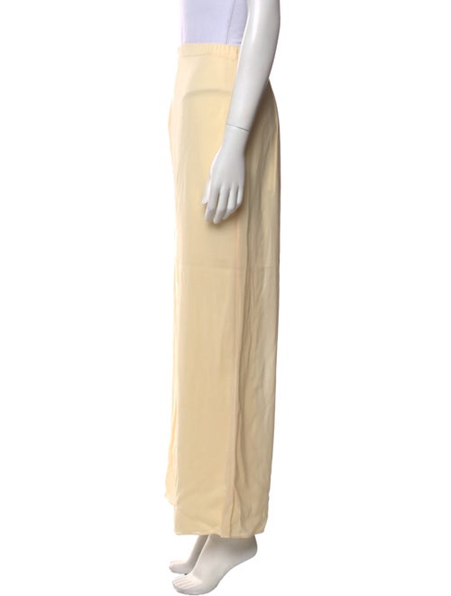 St. John Evening Silk Wide Leg Pants