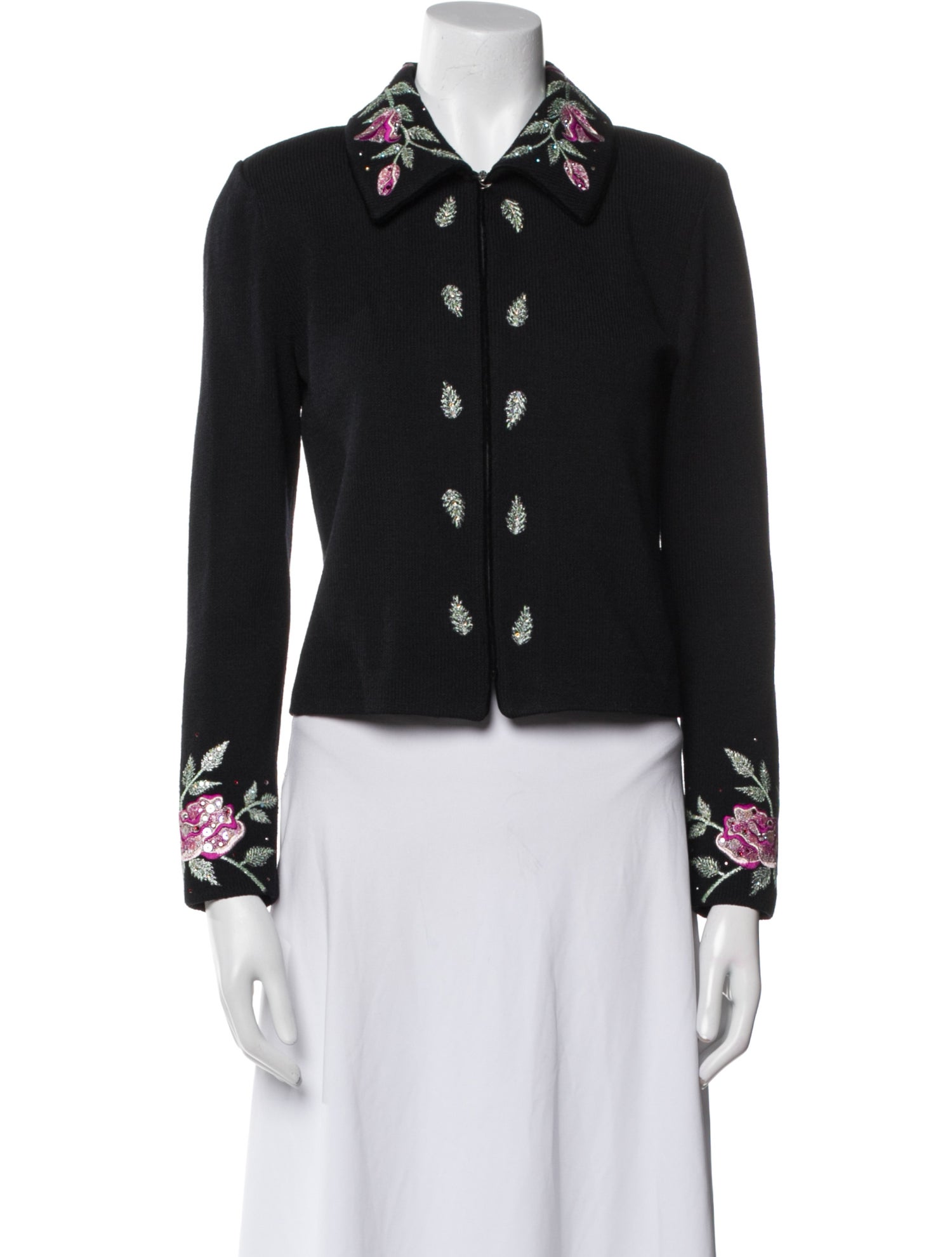 St. John Evening Printed Evening Jacket