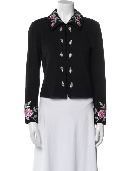 St. John Evening Printed Evening Jacket