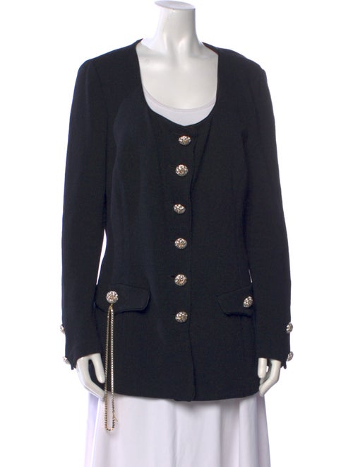 St. John Evening Scoop Neck Sweater