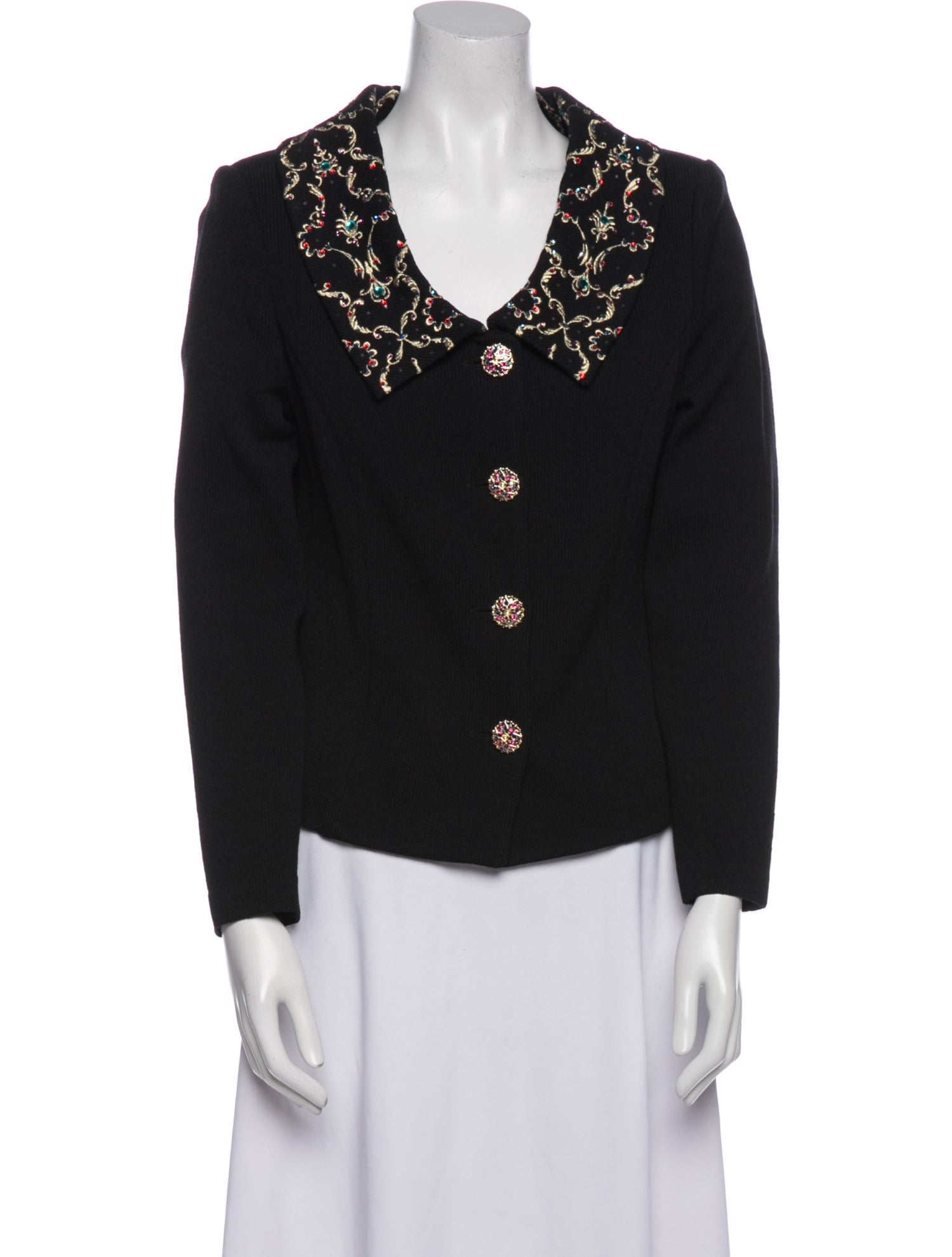 St. John Evening Printed Evening Jacket