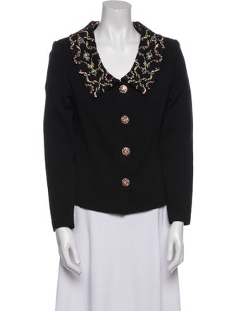 St. John Evening Printed Evening Jacket