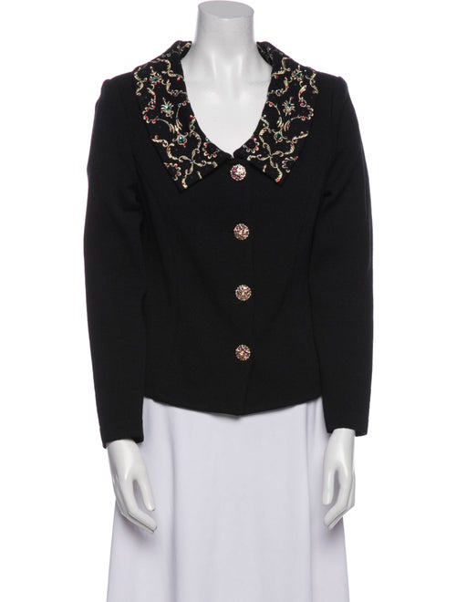 St. John Evening Printed Evening Jacket