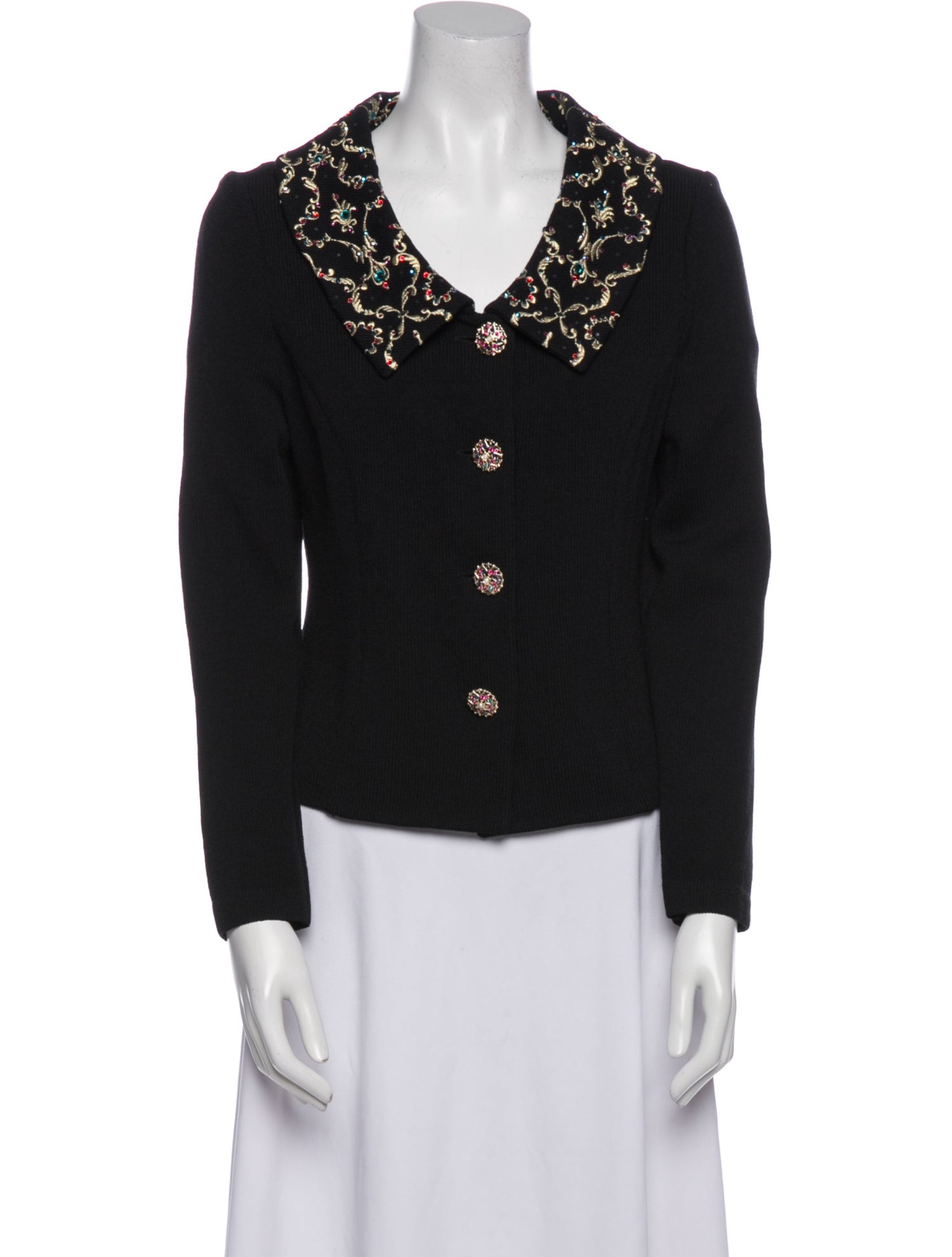 St. John Evening Printed Evening Jacket